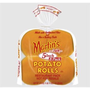BREAD 5" POTATO ROLL BUNS MARTIN'S (32)
