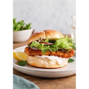 BARRA BURGERS CRUMBED DAINTREE 110GMX27PC (3KG) PORT D'MER