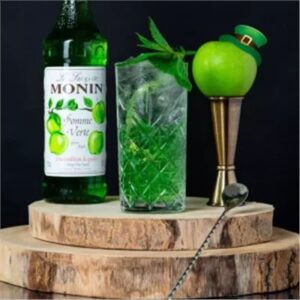 MONIN SYRUP GREEN APPLE 700ML (6)