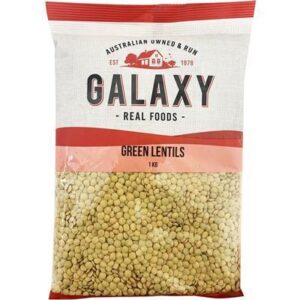 LENTILS GREEN GALAXY 1KG (12)
