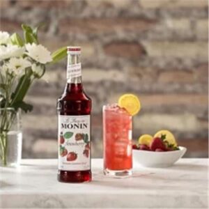 MONIN SYRUP STRAWBERRY 700ML (6)