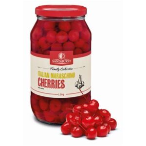 CHERRY MARACHINO STEM SANDHURST 1.8KG (6) (L13) (P52)