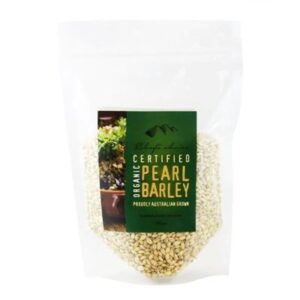 PEARL BARLEY ORGANIC CHEFS CHOICE 1KG (10)
