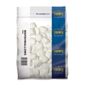 MARSHMALLOW VANILLA TRUMPS 500GM (10)