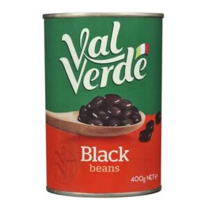 BEANS BLACK VAL VERDE 400GM (12)