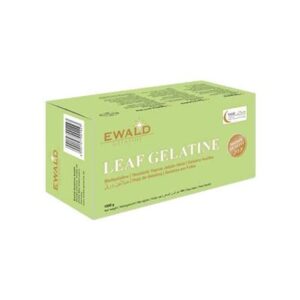 GELATINE SHEETS HALAL SILVER EWALD 1KG (25)