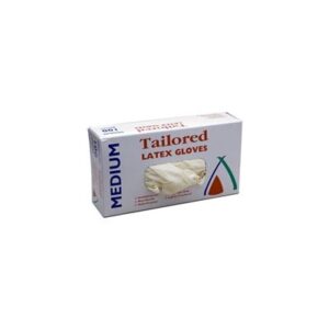 GLOVES LATEX MEDIUM NATURAL 100PK (10) TAILORED