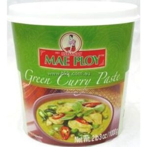 CURRY PASTE GREEN MAEPLOY 1KG (12)