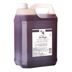 VINEGAR RED WINE 5LT (2) BEAUFOR (L20) (P80)