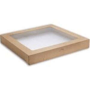 LID SMALL KRAFT CATERING BOX (100)