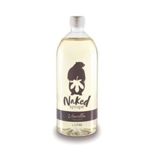 VANILLA FLAVOURING NAKED SYRUPS 1L (6)