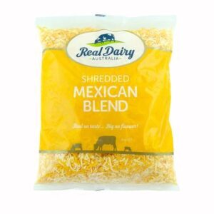 CHEESE MEXICAN SHREDDED FINE REAL DAIRY 2KG (6)