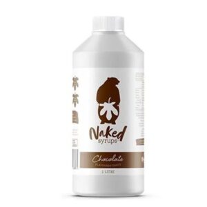 CHOCOLATE SAUCE NAKED SYRUP 1LT (6)