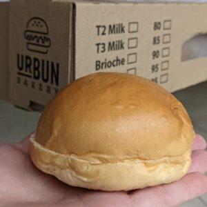 BREAD MILK BUN SLICED URBUN BAKERY 110MMX30