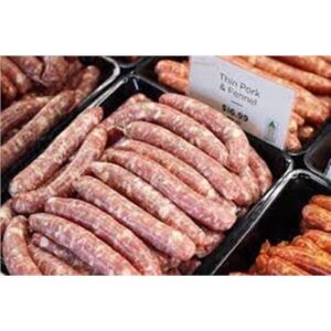 THIN SAUSAGES ITALIAN PORK (PAPANDREA) 5KG CTN
