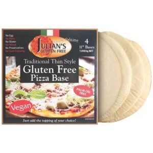 PIZZA BASES GLUTEN FREE JULIAN'S 11" 5x3PC