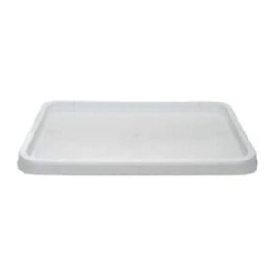 LID TO SUIT RECTANGLE CONTAINER (650ML) CLEAR 50PC (10SLV)  MAJESTIC