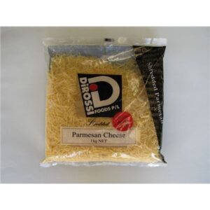 CHEESE PARMESAN SHREDDED DI ROSSI 1KG (8)