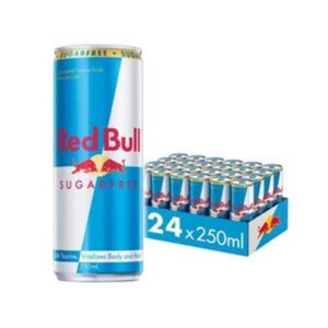 DRINK RED BULL SUGAR FREE CAN 24X250ML
